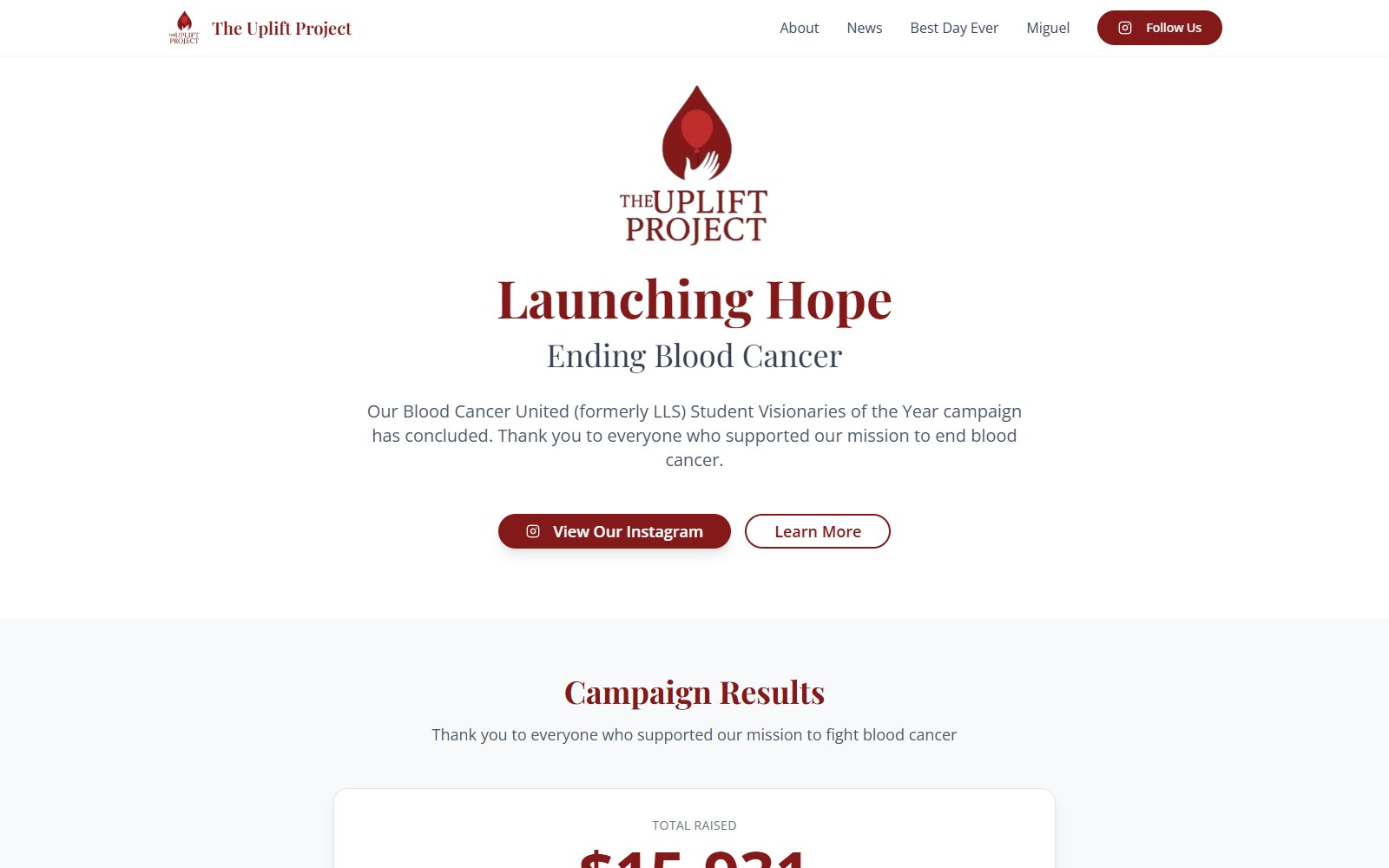 theupliftproject.us preview